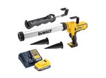 Pistola Per Calafataggio A Batteria Dewalt Dce 581 E1K 18 V 310 Ml + 1X Batteria Powerstack 1,7 Ah + Caricabatterie + Custodia