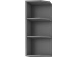 Armadietto Superiore Ad Angolo Myriam - Larghezza 30 Cm, Antracite