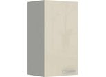 Mobile Cucina Superiore 40 Cm Shan - Grigio / Crema Lucido