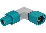 Delock Adapter Hsd Z Buchse Zu Hsd Z Stecker Gewinkelt