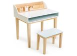 Scrivania E Sedia Per Bambini Tender Leaf - Set Di Scrivanie In Legno Per Bambini