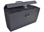 Rapesco 1555 Tasca A Ventaglio Rapesco, Din A4, 19 Tasche, Nero