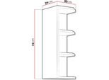 Armadietto Superiore Da Cucina 30 Cm Fryzia - Rovere Artigianale