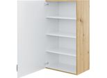 Armadietto Superiore Da Cucina 50 Cm Fryzia - Rovere Artigianale / Grafite