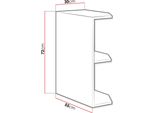 Pensile Da Cucina Inferiore 30 Cm Fryzia - Bianco