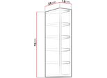Armadietto Superiore Da Cucina 15 Cm Fryzia - Bianco