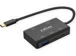 Hub Roline Usb 3.2 Gen 2, 4 Vie (2X USB-A + 2X USB-C), Pd, Cavo Di Collegamento Di Tipo C