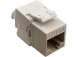 Roline Cat.6A (Classe Ea) Keystone, Non Schermato, Senza Attrezzi, Slim, Extra Corto, Bianco