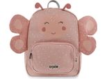 Zaino Trixie Per Bambini Mrs Butterfly - Cartella Idrorepellente A Farfalla Rosa