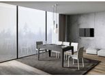 Itamoby - Tavolo Allungabile 160/220X90 Cm Cico Antracite Spatolato