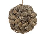 Palla Decorativa Con Pigne Di Ontano Da Appendere Per Le Decorazioni Invernali E Natalizie