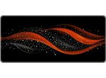 Inf Tappetino Mouse Grande Gomma Naturale Nera 300X600Mm Per Gaming E Ufficio