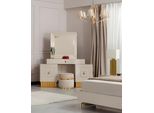 Tavolino Da Toilette Tavolino Da Trucco Consolle In Legno Design Beige