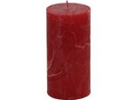 Candele Decorative Colorate In Rosso Scuro, 50X100 Mm, Set Da 4, Candele Natalizie, Decorazioni Per Corone Dell'avvento, 4 Pezzi