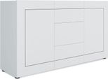 Itamoby - Madia 2 Ante/3 Cassetti 150X40X83,5 Cm Elios Bianco Lucido