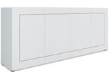 Itamoby - Madia 4 Ante 200X40X83,5 Cm Elios Bianco Lucido