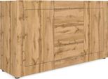 Itamoby - Madia 2 Ante/3 Cassetti 150X40X83,5 Cm Elios Quercia Natura