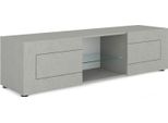 Itamoby - Porta Tv 2 Ante Con Vano A Giorno 150X40X40 Cm Elios Cashmere