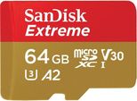 Sandisk Extreme 64 Gb Microsdxc UHS-I Classe 3, SDSQXA2-064G-GN6AA