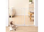 Cancelletto Di Sicurezza Per Porte, Cancelletto Di Sicurezza Per Scale, Larghezza 749-1229 Mm Cancelletto Per Bambini, Cancelletto Per Animali, Cancelletto Per Scale, Cancelletto Girevole Su Due Lati Altezza 762 Mm, Cancelletto Per Bambini Bianco Senza Foratura