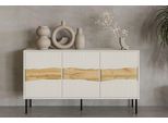 Cassettiera Ampia Con Ante Clanton - Rovere Wotan / Cashmere