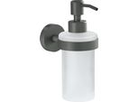 Tesa Moon Grey 40584-00000-00 Dosatore Di Sapone 200 Ml Grigio (Opaco), Vetro Satinato (40584-00000-00)