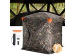 Vevor, Nascondiglio Da Caccia, Nascondiglio Da Terra Trasparente A 270°, Nascondiglio Da Cervo Pop-Up Per 2-3 Persone Per La Caccia Con Borsa Per Il Trasporto, Tenda Da Caccia Portatile E Resistente, 3 Finestre Orizzontali Per La Caccia Al Tacchino E Al Cervo