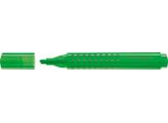 Faber-Castell 154363 Evidenziatore Grip Textliner 1543, Ricaricabile, Verde
