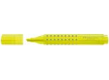 Faber-Castell 154307 Evidenziatore Grip Textliner 1543 Ricaricabile Giallo(P)