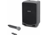 Samson Xp106W, Universale, A 2 Vie, Corridoio, 100 W, Nero, D
