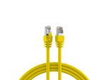 Efb RJ45 Patchkabel S/Ftp, Cat.8.1,Bc, Lszh, 0,5M, Gelb