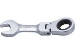 Bgs Chiave Ad Anello A Cricchetto, Corta, Angolata Sw 17 Mm - 6917