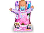 Nenuco - Andiamo A Spasso, Baby Doll 35 Cm Con Corpo Morbido, Accessori E Zaino, Bambini +1, Famosa (NFN23000) Famosa