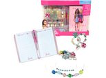 Barbie Fashion Mini Diario E Set Di Accessori Per La Creazione Di Braccialetti