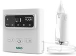 Neno Grasso - Aspiratore Nasale Cordless Per Bambini, 9 Livelli Di Aspirazione, Luce Led, Musica, 3 Attacchi In Silicone, USB-C, Custodia, Scomparto Per Accessori