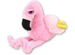 Fenicottero Di Peluche Van Der Doelen 40 Cm Da Seduto, 24 Cm Di Altezza