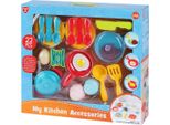 Set Di Accessori Da Cucina Playgo Da 22 Pezzi