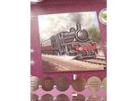 Brand Unit Diamond Painting - Mappa Con Locomotiva A Vapore