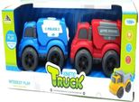 Set Di Camion Cinetici Della Polizia E Dei Vigili Del Fuoco Jonotoys