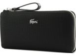 Lacoste Portafoglio Daily Lifestyle Slim Zip Wallet Noir Nero
