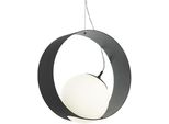 Eglo Pendelleuchte "Camargo", Schwarz (Schwarz, Weiß), 1, H: 150Cm, 1 Stk., Leuchten, HäNgeleuchte, HäNgelampe, Pendelleuchte