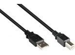Good Connections 2510-05OFS Good Connections USB2.0 Kabel A-B Schw. 0,5M