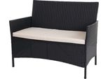 Halden, Panca ~ Antracite, Cuscini Crema