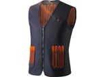Inf Gilet Riscaldato 5 Zone Di Riscaldamento Nero/Grigio M