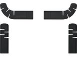 Ergon Ergon Orthocell -Pad -Set -Gel Per Nastro Manubrio