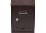 Cassetta Postale 285X200X60Mm Marrone