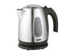 Bollitore Edm Bollitore Nero In Acciaio Inox 2200 W 1,7 L