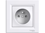 Presa Schneider Electric EPH2800221 Asfora 2P+PE Bianco