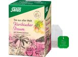 Salus Tea From Around The World Caribbean Dream, Tè Aromatizzato Alla Frutta Con Sapore Di Frutta Esotica 15 Pz