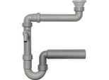 Haas Ikea® SpüLen-Ablaufadapter 1½" Mit Raumsparsiphon DN50"